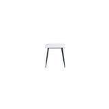 PALERMO REBECCA GREY 0.75M SQUARE DINING TABLE