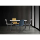 TIRANA REBECCA GREY 1.3M DINING TABLE