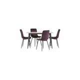 TIRANA REBECCA GREY 1.3M DINING TABLE