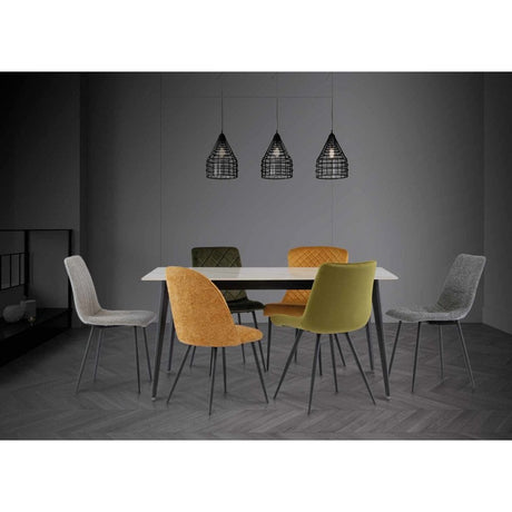 TIRANA KASS GOLD 1.6M DINING TABLE