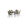TIRANA KASS GOLD 1.6M DINING TABLE