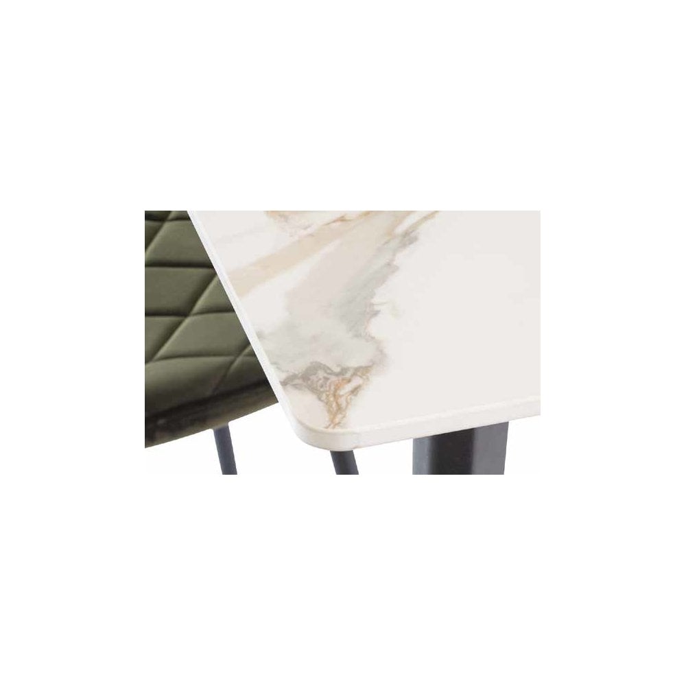 TIRANA KASS GOLD 1.6M DINING TABLE