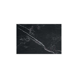 TIRANA MOONEY MATT BLACK 1.3M DINING TABLE