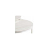 OSLO ITALY WHITE ROUND COFFEE TABLE SET
