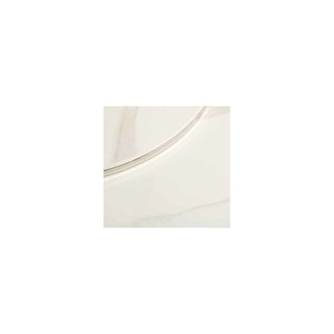 OSLO ITALY WHITE ROUND COFFEE TABLE SET