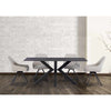 DETROIT BLACK 1.8M ROUND DINING TABLE