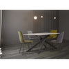 TORONTO GOLD/BLACK LEG 1.6M DINING TABLE