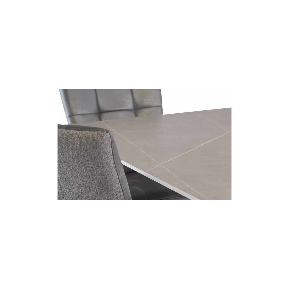 TORONTO MATT GREY/GREYLEG 1.6M DINING TABLE