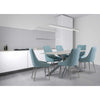 TORONTO MATT GREY/GREYLEG 2M DINING TABLE