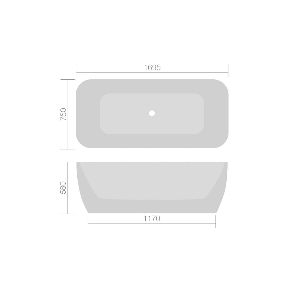 Eco Luxury Freestanding Bath