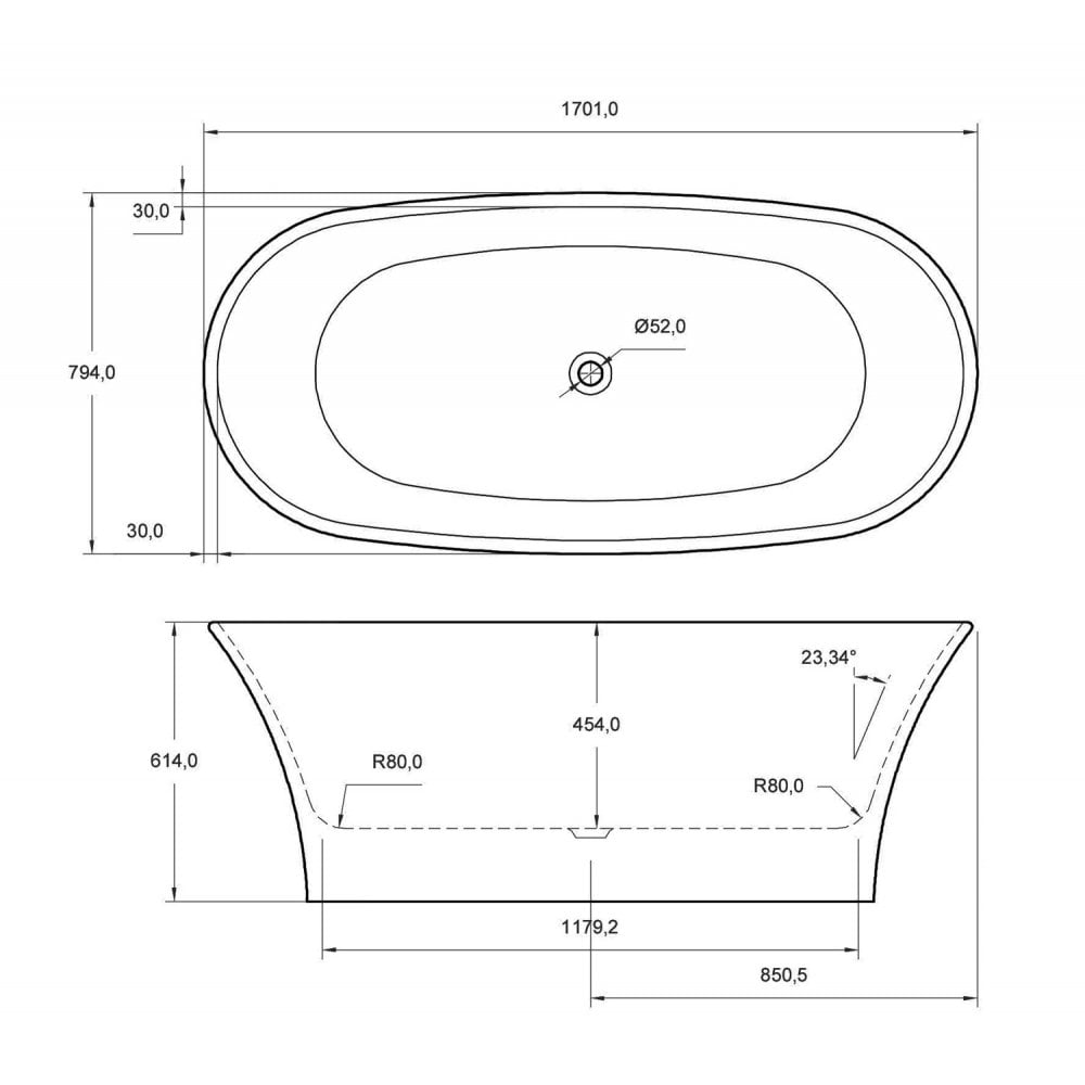 Ion Freestanding Bath
