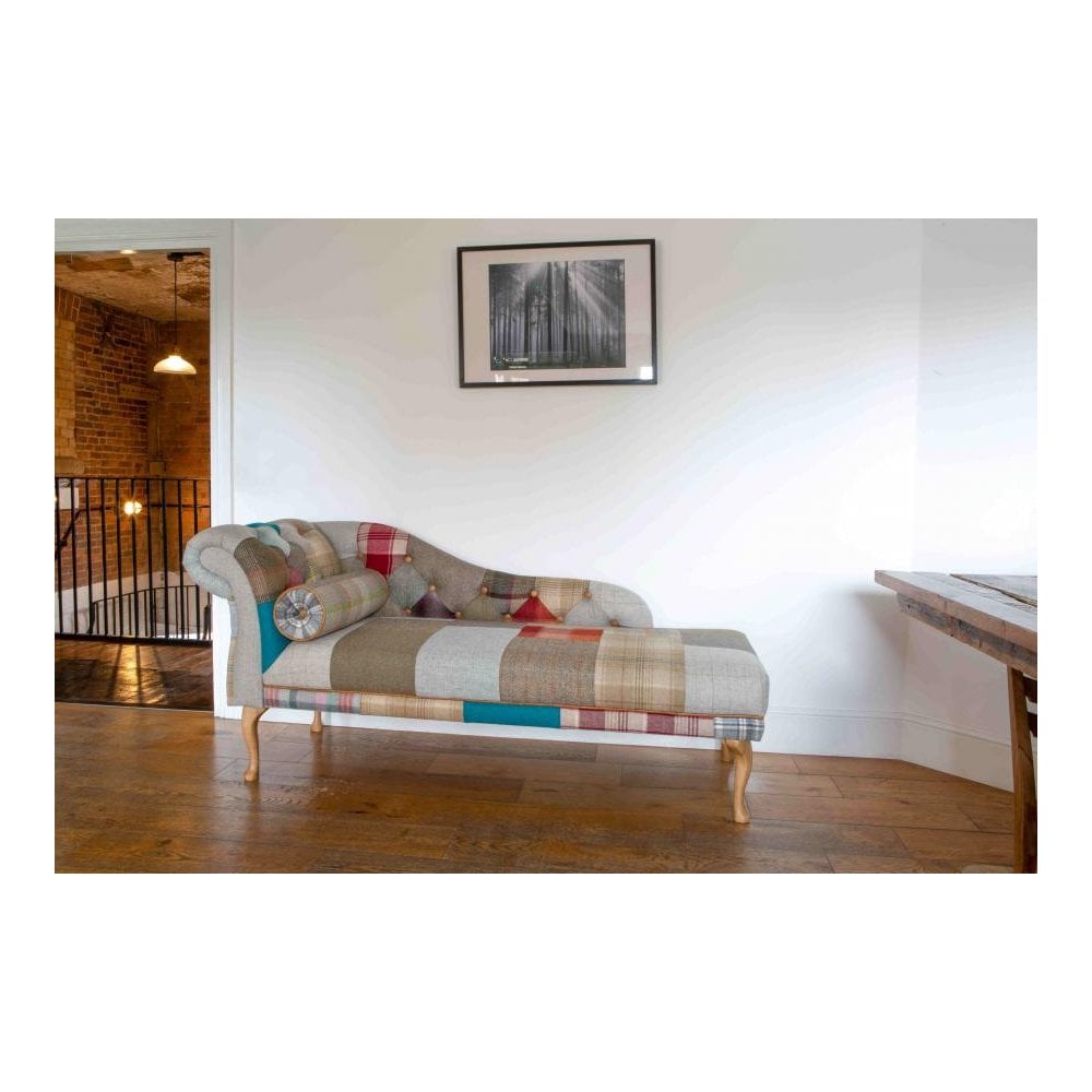 Chester Chaise (Patchwork Button Back L/Hand Facing)