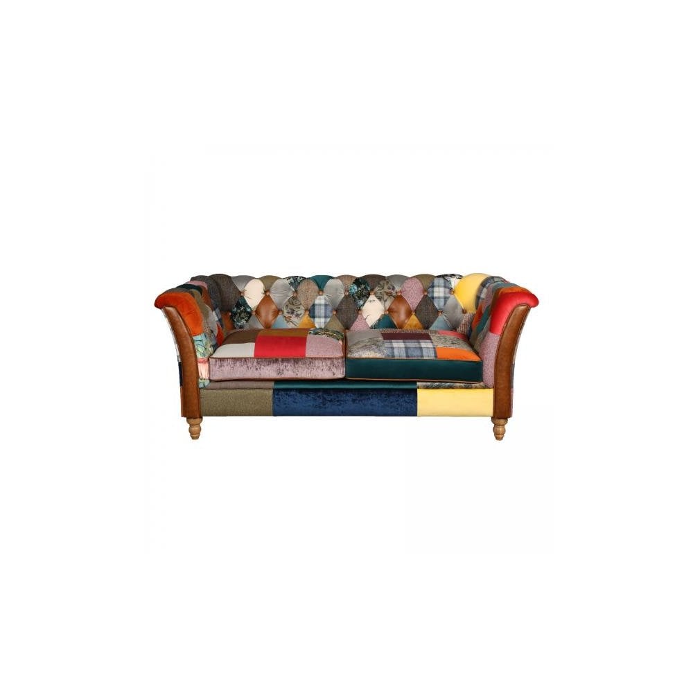 Rutland Harlequin Patchwork 2 Seater