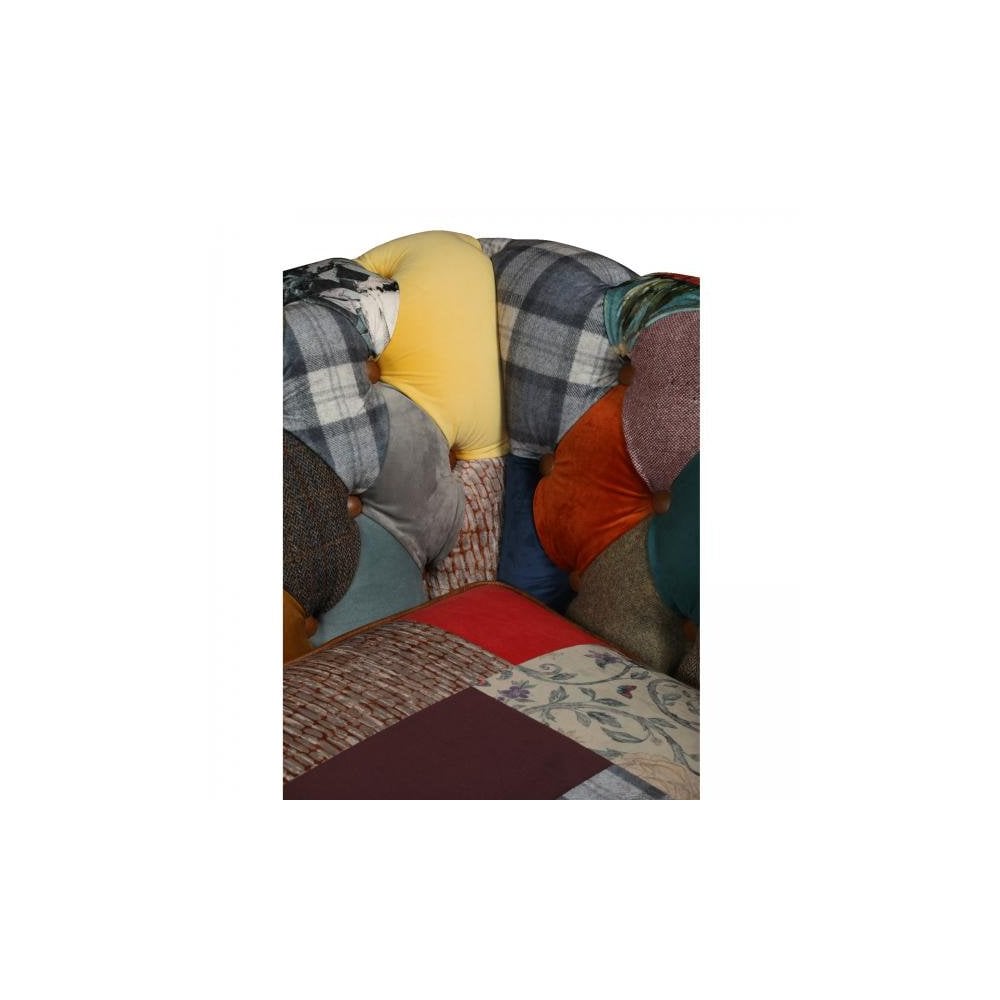 Rutland Harlequin Patchwork 2 Seater