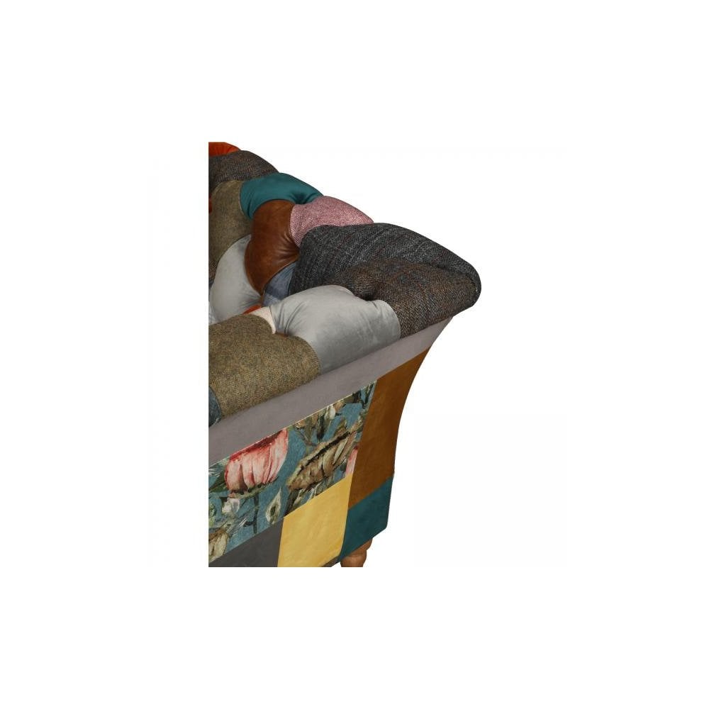 Rutland Harlequin Patchwork 2 Seater