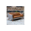 Malone Large 2 Seater HTW & Brown Tan Leather ()