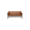 Malone Large 2 Seater HTW & Brown Tan Leather ()