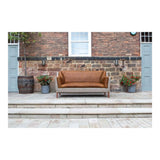 Malone Large 2 Seater HTW & Brown Tan Leather ()