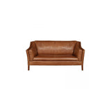 Malone Large 2 Seater HTW & Brown Tan Leather ()
