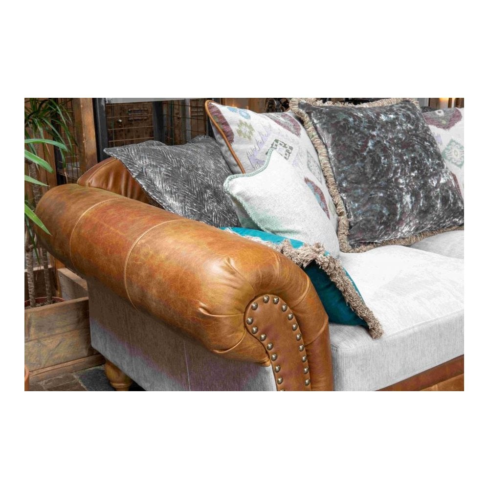 Brompton 3 Seater Sofa Grey Fabrics + 3L
