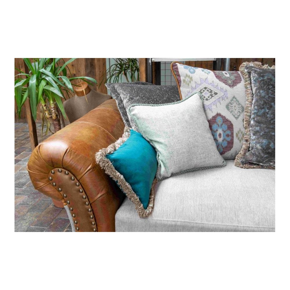 Brompton 3 Seater Sofa Grey Fabrics + 3L