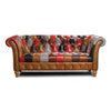 Presbury Leather Patchwork (Inner cover) 2 Seater