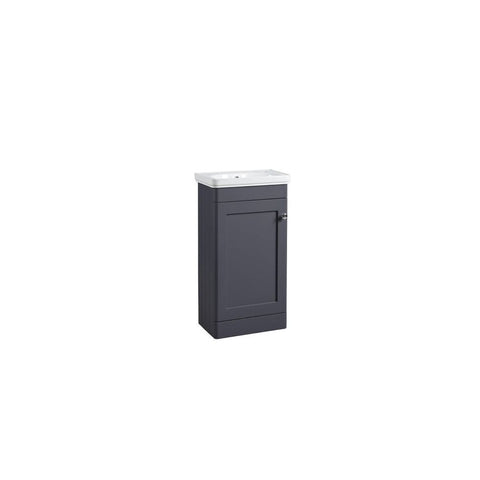 Marston Cloakroom Vanity Unit Matt Dark Grey