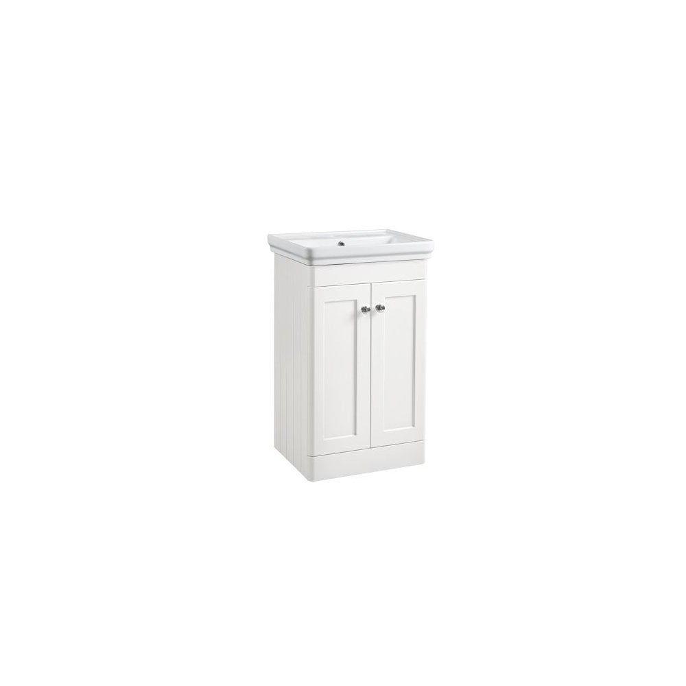 Marston 500 Floor Mounted Vanity Unit Paper White