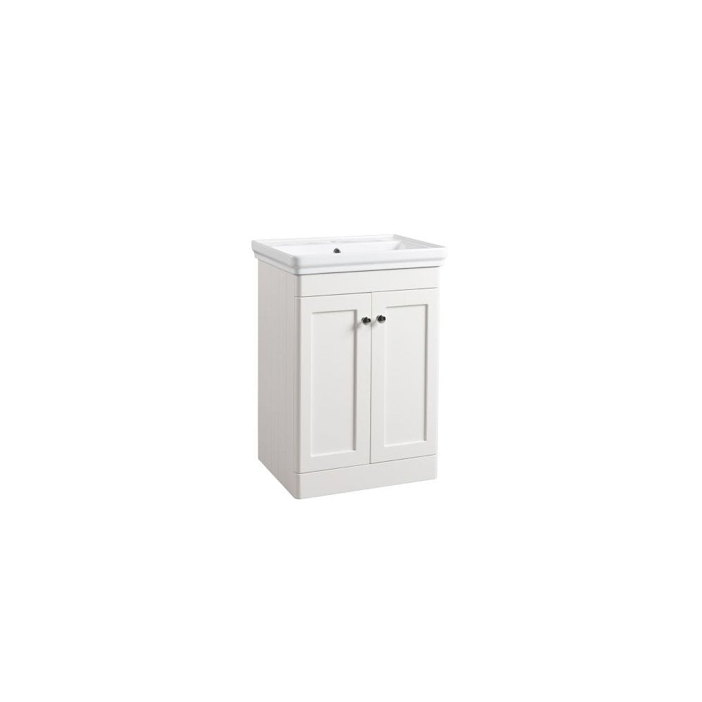 Marston 600 Floor Mounted Vanity Unit Paper White