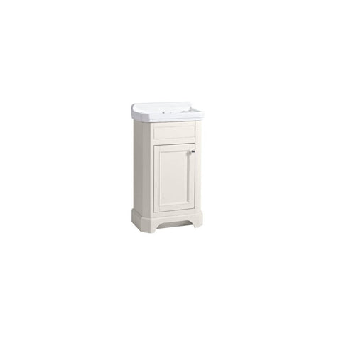 Vitoria Cloakroom Vanity Unit Linen White