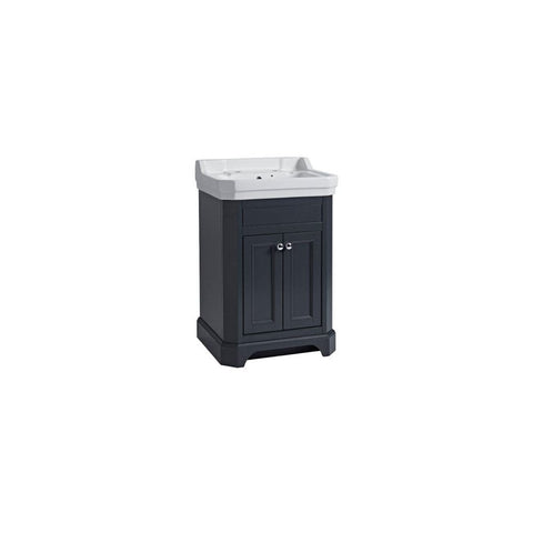 Vitoria 600 Freestanding Vanity Unit Matt Dark Grey