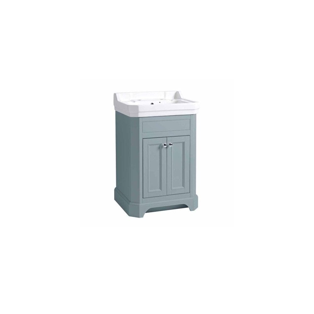 Vitoria 600 Freestanding Vanity Unit Mineral Blue
