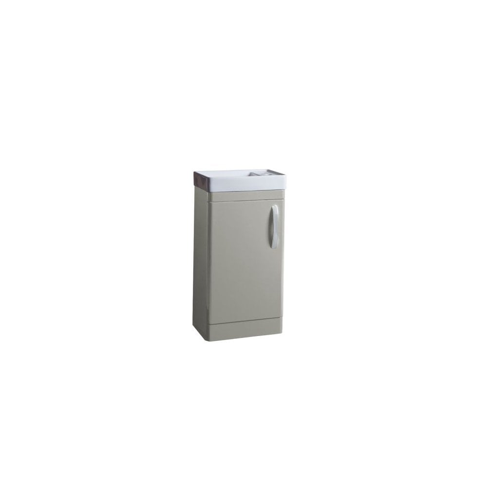 Compass 450 Cloakroom Vanity Unit Light Grey