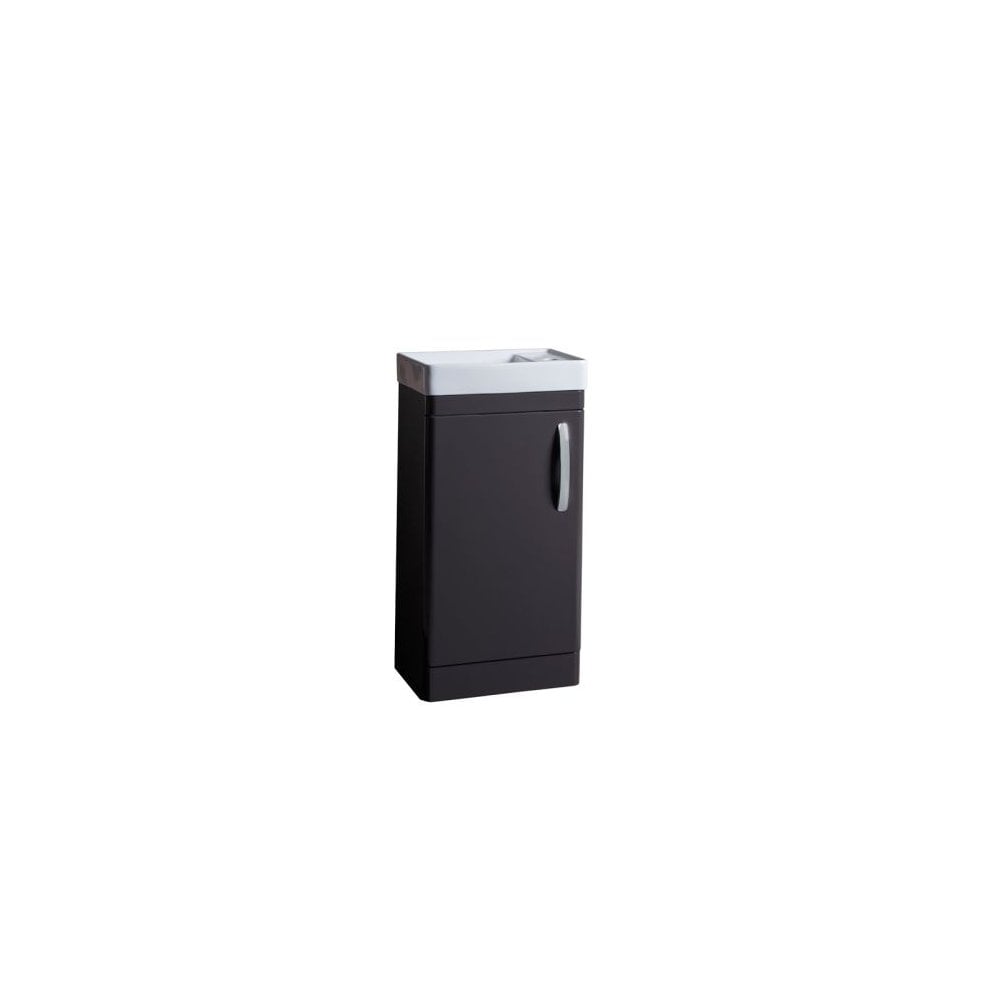 Compass 450 Cloakroom Vanity Unit Gloss Clay