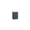 Compass 450 Cloakroom Wall Mounted Vanity Unit Oxford Blue