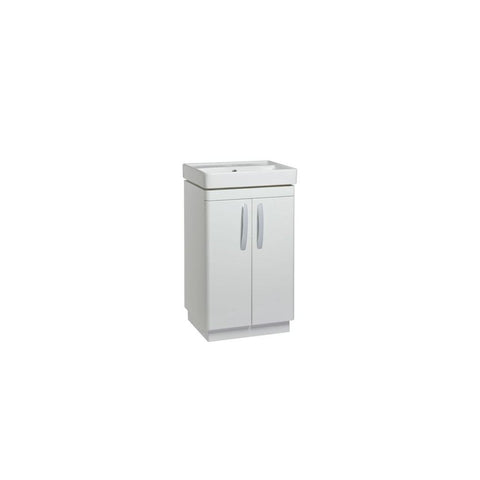 Compass 500 Freestanding Vanity Unit Gloss White
