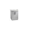 Compass 600 Freestanding Vanity Unit Light Grey
