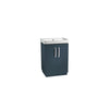 Compass 600 Freestanding Vanity Unit Oxford Blue