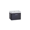 Compass 600 Wall Mounted Vanity Unit Gloss Clay