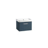 Compass 600 Wall Mounted Vanity Unit Oxford Blue