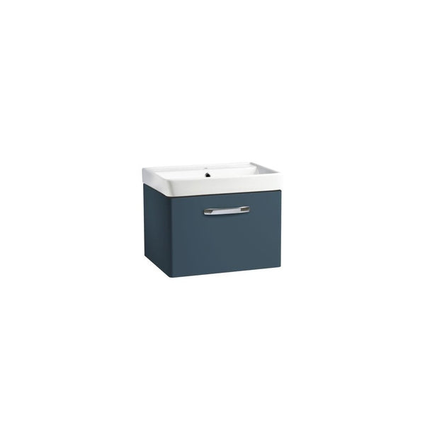Compass 600 Wall Mounted Vanity Unit Oxford Blue