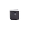 Compass 800 Freestanding Vanity Unit Gloss Clay