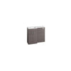 Nexus 1000 Basin Unit & Back To Wall Unit Urban Grey