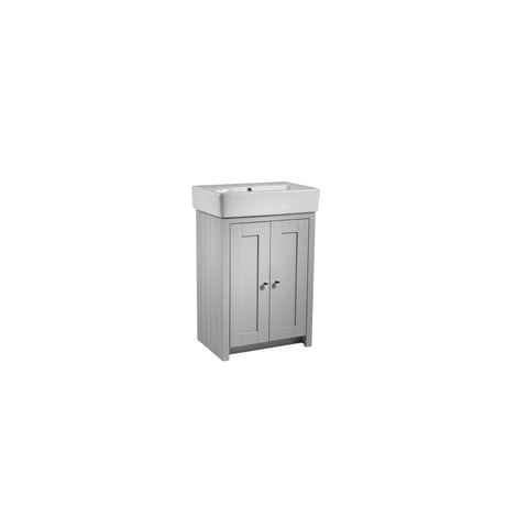 Lansdown 575 Cloakroom Unit Pebble Grey