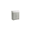 Lansdown 700 Freestanding Unit Pebble Grey