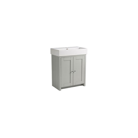 Lansdown 700 Freestanding Unit Pebble Grey