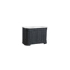 Lansdown 1200 Curved Underslung Unit Matt Dark Grey
