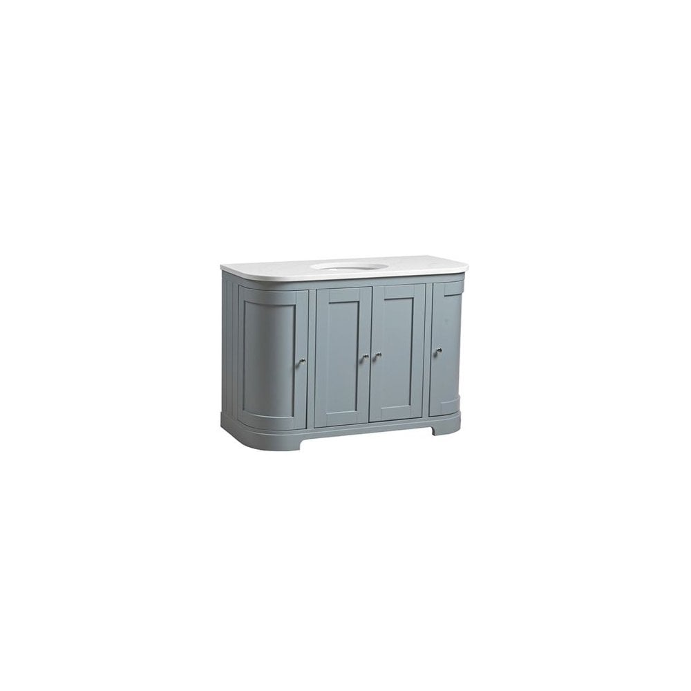 Lansdown 1200 Curved Underslung Unit Mineral Blue