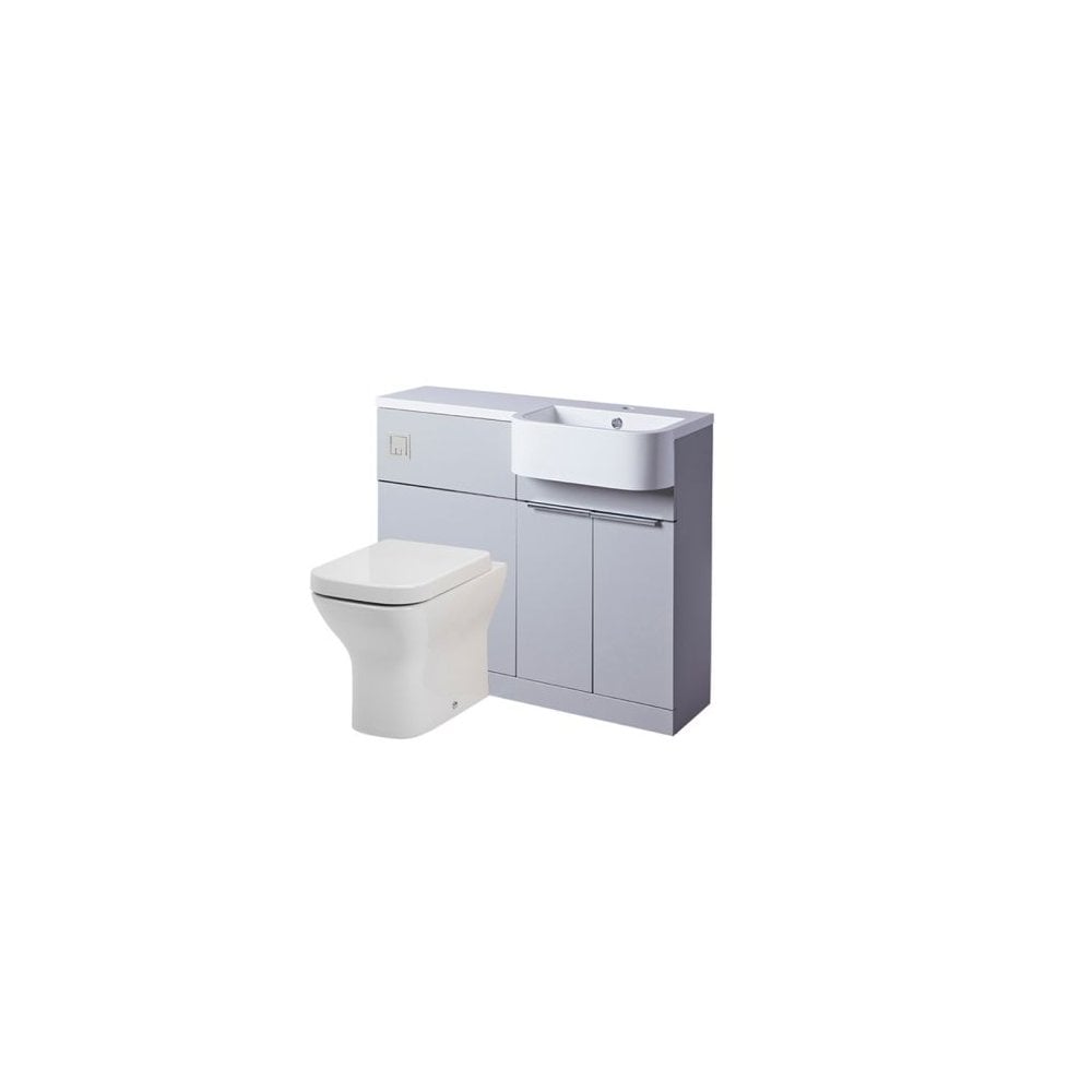 Match 1000 Furniture Unit Right Light Grey
