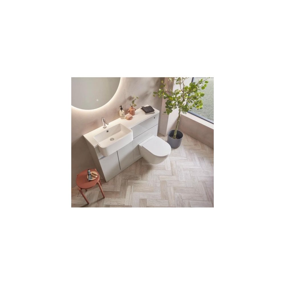 Match 1000 Furniture Unit Right Light Grey